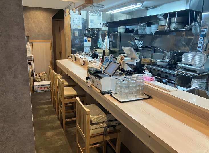 【市川市・JR市川駅徒歩4分】1階路面のラーメン居抜き物件／内装美麗・屋上ダクトあり