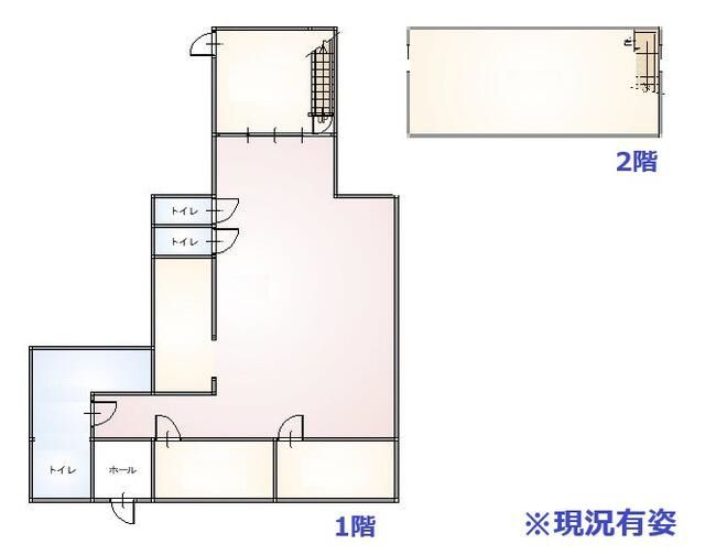 【久留米市・西鉄久留米駅徒歩15分】45坪・1階スケルトン！飲食店開業に最適