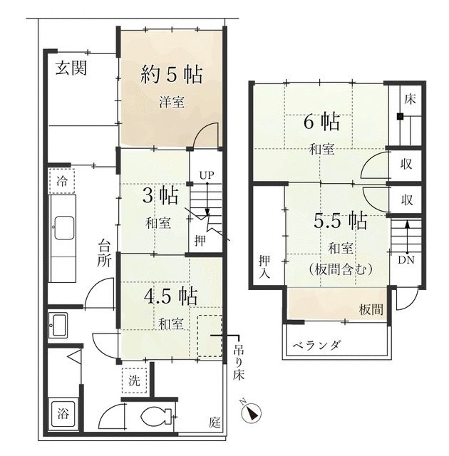 【京都市・清水五条駅徒歩4分】24.77坪／BT別・追焚付など設備充実◎飲食相談可