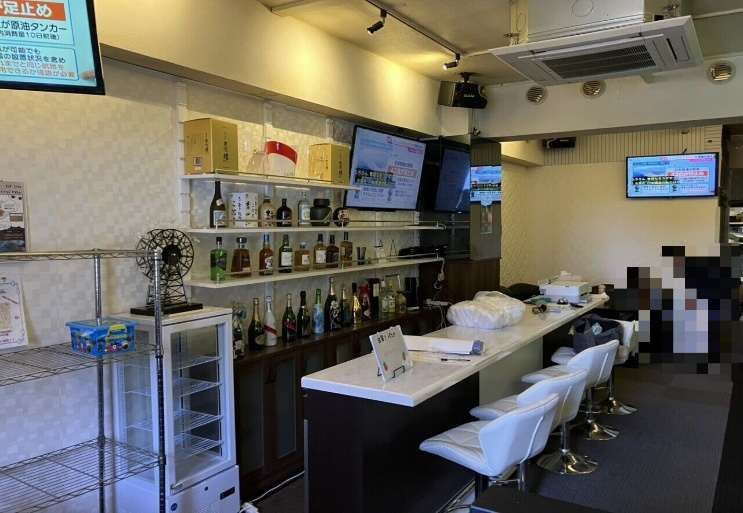 【JR八王子駅徒歩6分】カラオケ可・ガールズバー開業可のバー居抜き物件 約24.2坪