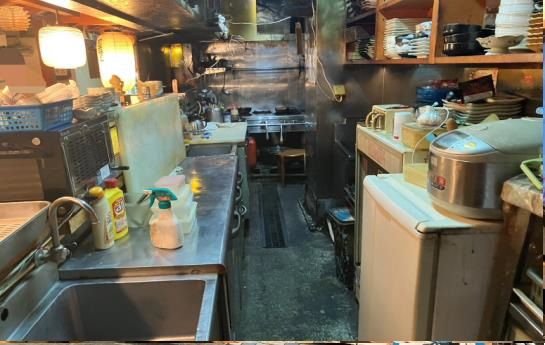 【JR八王子駅徒歩4分・八王子市】三崎町エリアの1階路面・居酒屋居抜き物件／約15.95坪・造作55万円