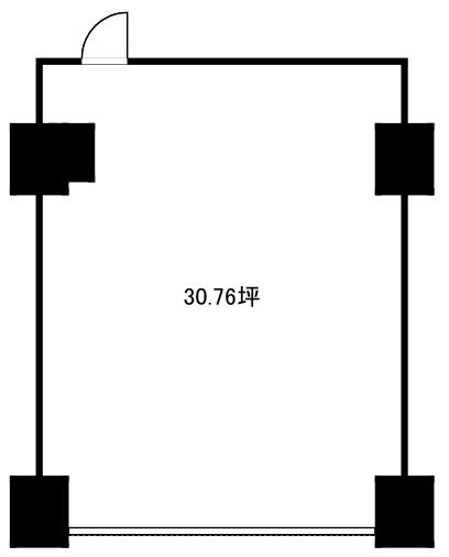 【北九州市・本城駅徒歩33分/ＪＲ筑豊本線】30.76坪・駐車場3台以上可！飲食店向けスケルトン物件