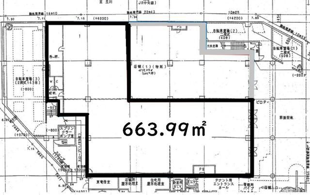 【国分寺市・国分寺駅徒歩3分】大型店舗・商業利用におすすめ！200坪の飲食可物件