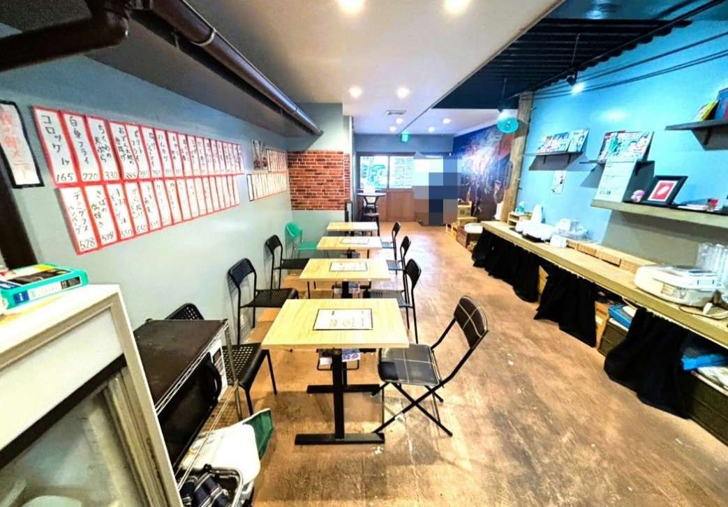 【尼崎市・阪神尼崎駅徒歩9分】賃料22万円！1階路面の定食屋居抜き店舗【賃料・礼金・保証金を見直し・約13.46坪】