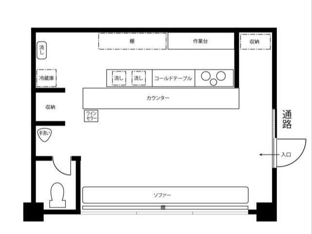 【新宿区・大久保駅徒歩1分】24時間利用可能な飲食対応店舗／新宿・大久保エリア／駅近1階テナント
