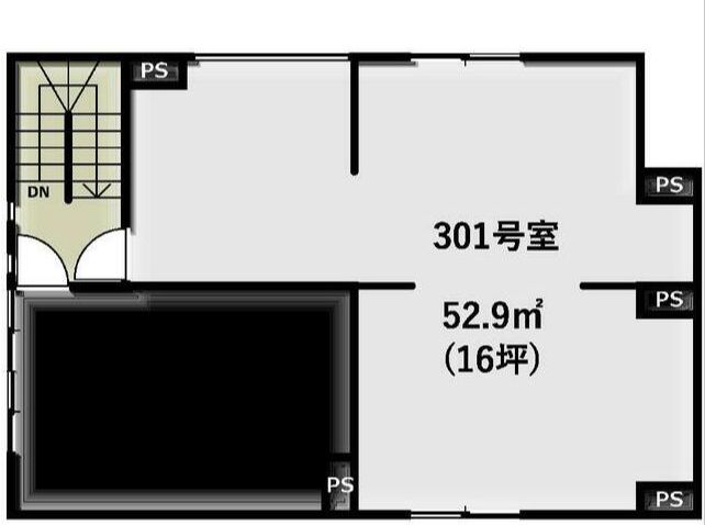 【横浜・元町・中華街駅徒歩4分】新築/最上階スケルトン店舗・事務所/横浜観光エリア至近/52㎡