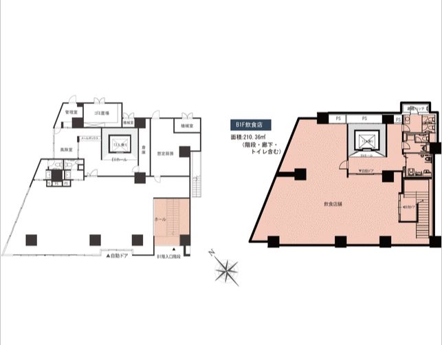 【横浜市中区・関内駅徒歩4分】2024年築×1フロア1テナント／飲食対応の大型貸店舗／24時間利用可能