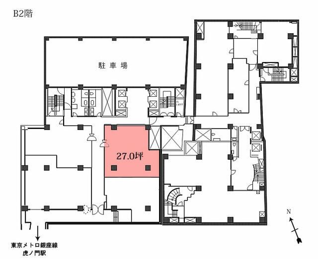 【港区・虎ノ門駅徒歩1分】24時間利用可能！虎ノ門ヒルズ徒歩圏の飲食可物件