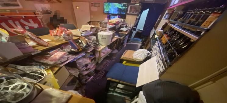 【福岡市中央区・薬院駅徒歩6分】高砂エリアの1階小箱小料理店居抜き物件／カラオケ可・約5.14坪