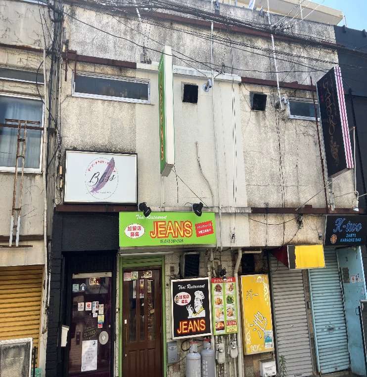 【福生市 居抜き物件】JR青梅線・駅徒歩5分／賃料15.4万円・16.66坪の1階路面アジアンレストラン居抜き店舗