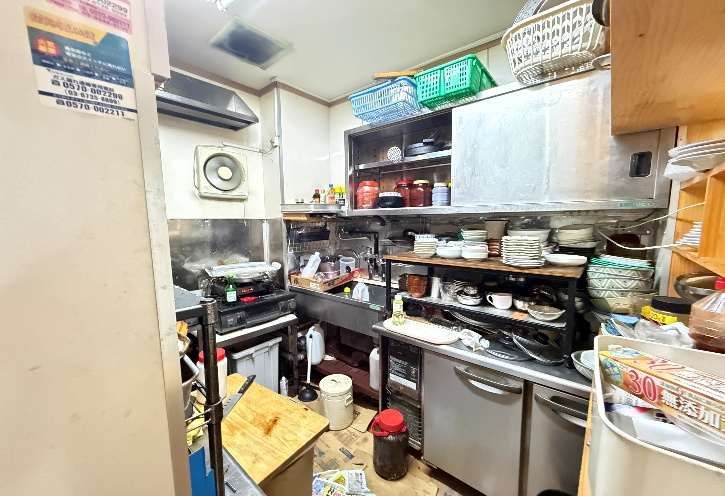 【荒川区・三河島駅徒歩3分】尾竹橋通り沿い1階路面の韓国料理居抜き物件／小箱約9.37坪・営業時間制限なし