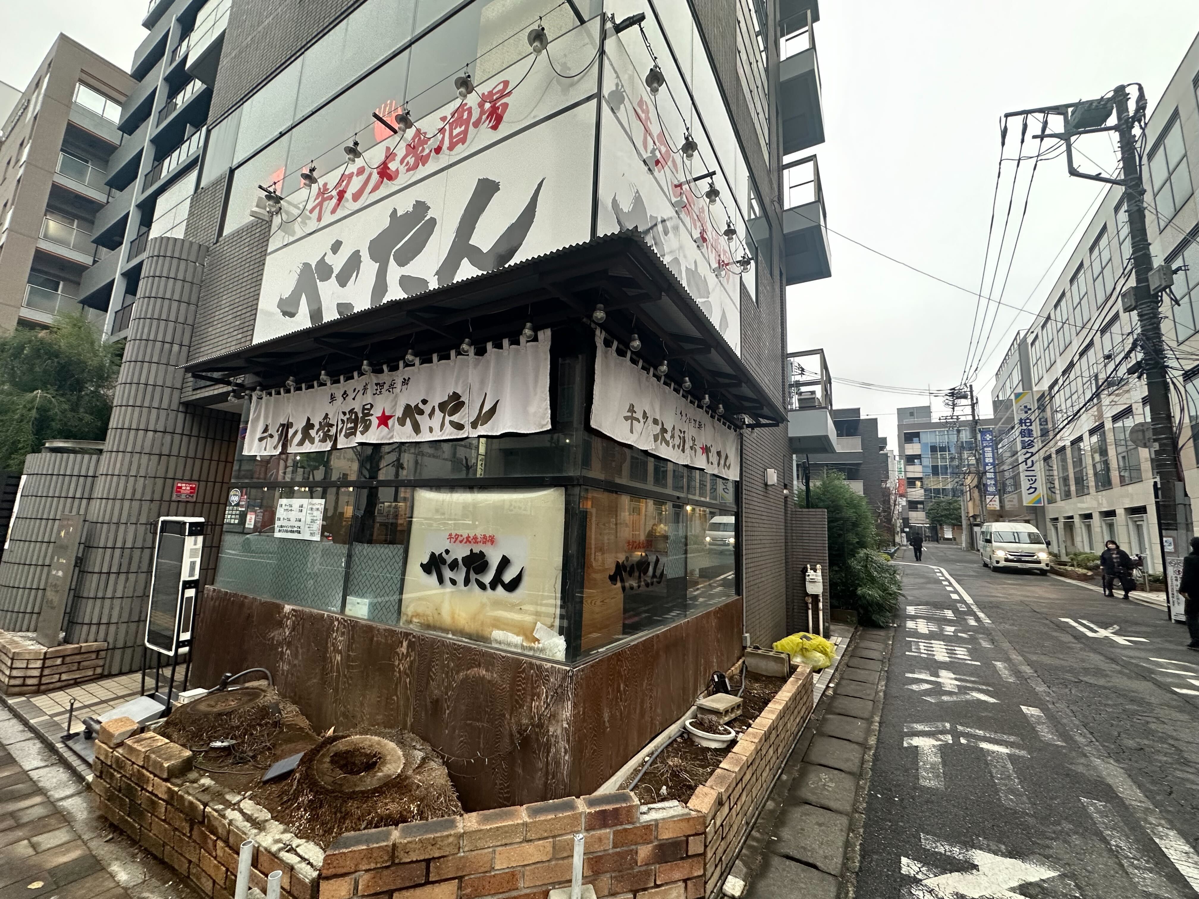 柏駅徒歩3分！サンサン通り沿い角地の居酒屋居抜き物件